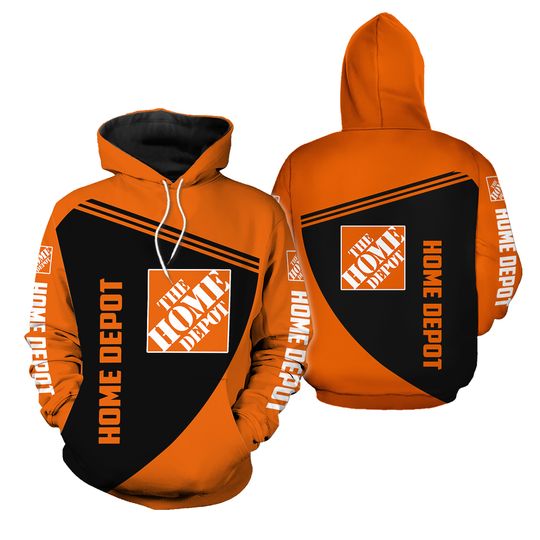 Personalized Home Depot Orange 3D Hoodie| The Home Depot 3d Hoodie