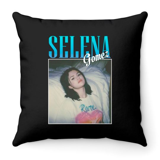 Vintage Selena Gomez Throw Pillows