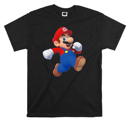 Super Mario Running Mario 3D T-shirt