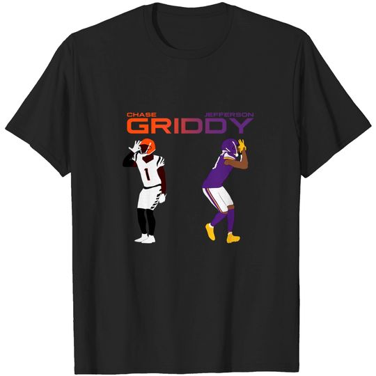 The Griddy Duo Justin Jefferson and Jamarr Chase T-Shirt