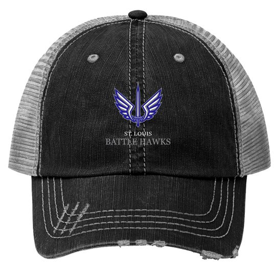St-Louis Trucker Hats Football-Season-2020- Battlehawks - Long Sleeve Trucker Hats