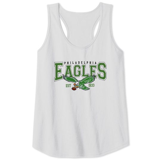Vintage Philadelphia Tank Tops, Go Birds Vintage Eagles Tank Tops Sweatshirt, Gameday Apparel