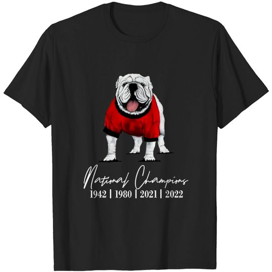 UGA National Championship Georgia Cute Bulldogs Shirt