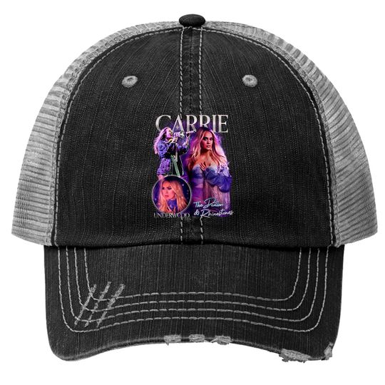 Carrie Underwood Denim and Rhinestones Tour 2023 Trucker Hats, Carrie Underwood Trucker Hats