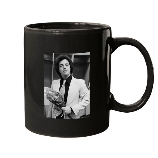 Billy Joel Bouquet Mugs | Billy Joel Mugs | 70s Mugs