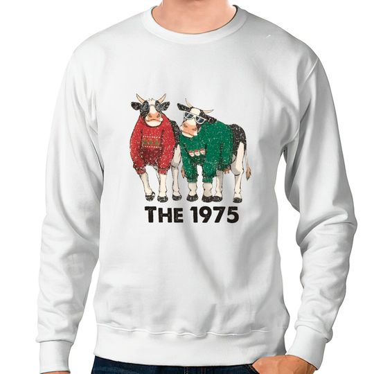 The 1975 Sweatshirt, Cow Wearing Sweater Sweatshirt, When We Are Together Sweatshirt