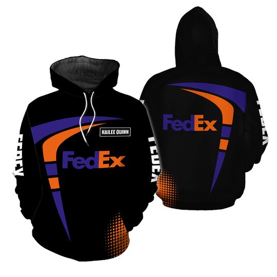 Fedex vintage Hoodie 3d custom name
