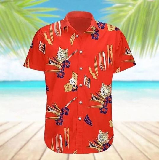 Tony Montana Scarface 3D Hawaiian Shirt, Vintage Aloha Shirt, Summer Beach Shirt