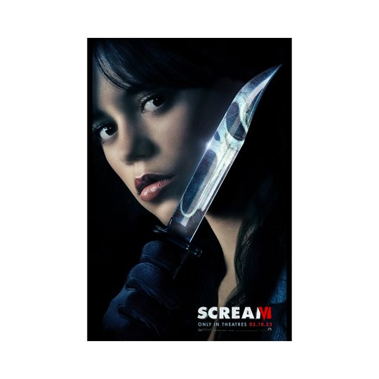 Scream 6 Movie Poster Quality Glossy Poster