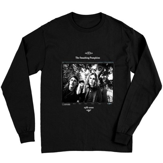 Vintage Distressed The Smashing Pumpkins 1988-2000 Band Tour Long Sleeves