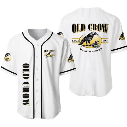 Old Crow Whiskey Baseball Jersey