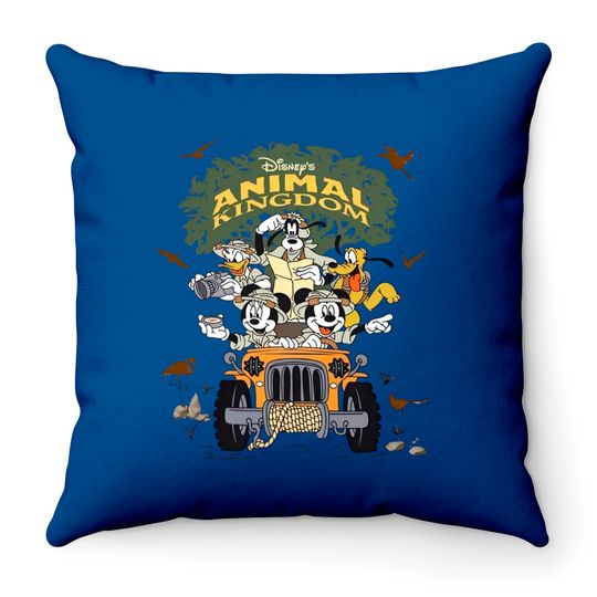 Disney Animal Kingdom Throw Pillows, Mickey and Friends Throw Pillows