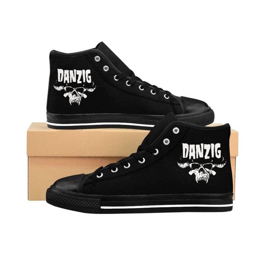 Danzig Skull Men's High Top Sneakers