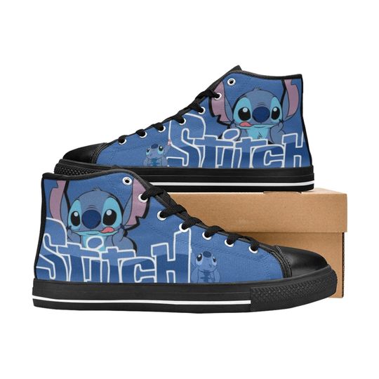 Stitch Custom High Top Sneakers