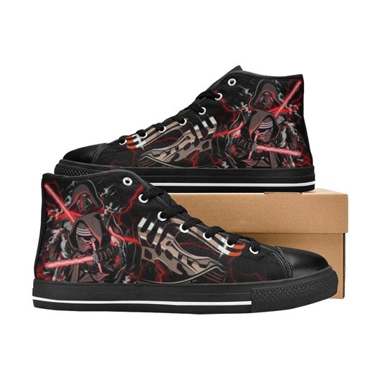 Star Wars Darth Vader Shoes Custom Unisex Adult Shoes, Canvas Shoes High Top