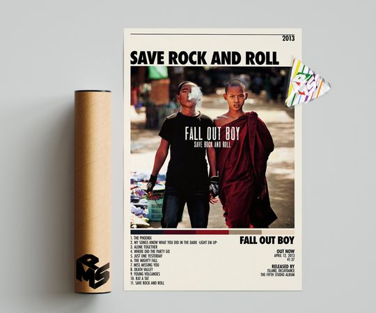 Fall Out Boy Poster | Save Rock And Roll Poster