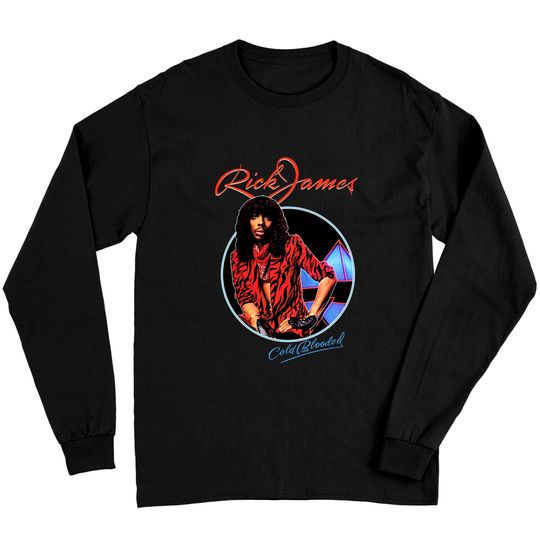 1983 Rick James Long Sleeves Cold Blooded Long Sleeves