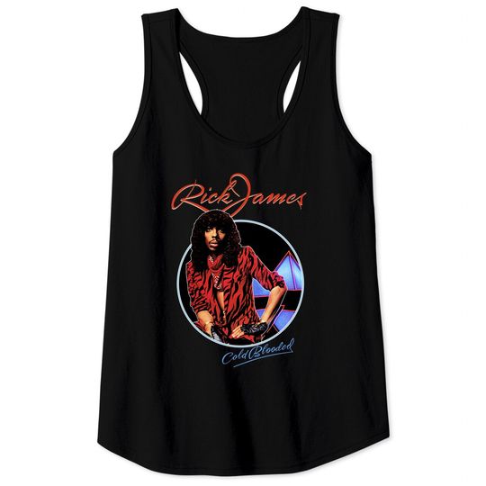 1983 Rick James Tank Tops Cold Blooded Tank Tops