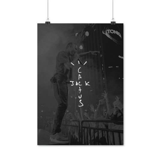 Travis Cactus Jack 'Concert' Poster