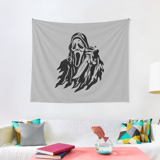 Scream ghost face Tapestry