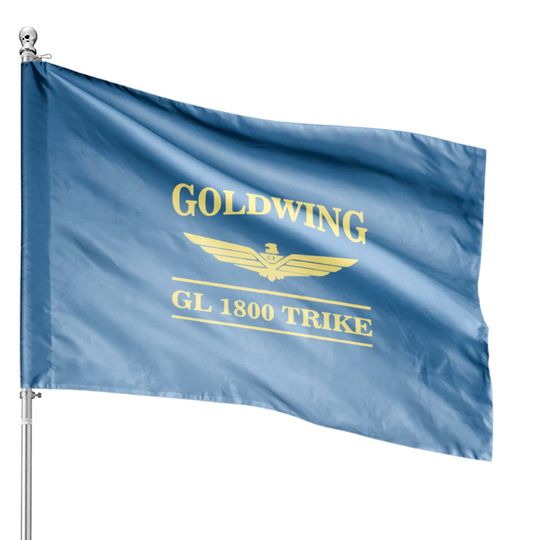 GOLDWING TRIKE BAR LOGO House Flags SHORT OR LONG SLEEVE M House Flags