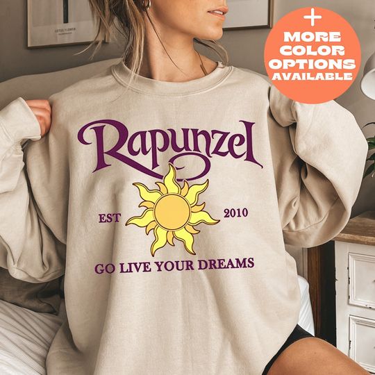 Disney Tangled Rapunzel , Sweatshirt, Hoodie, Disneyland Vacation Holiday