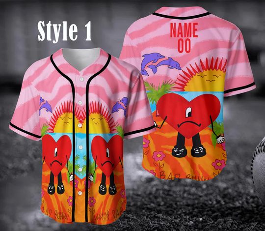 Personalized Exclusive Bad Bunny Baseball Jersey, Un Verano Sin Ti Summer Shirt