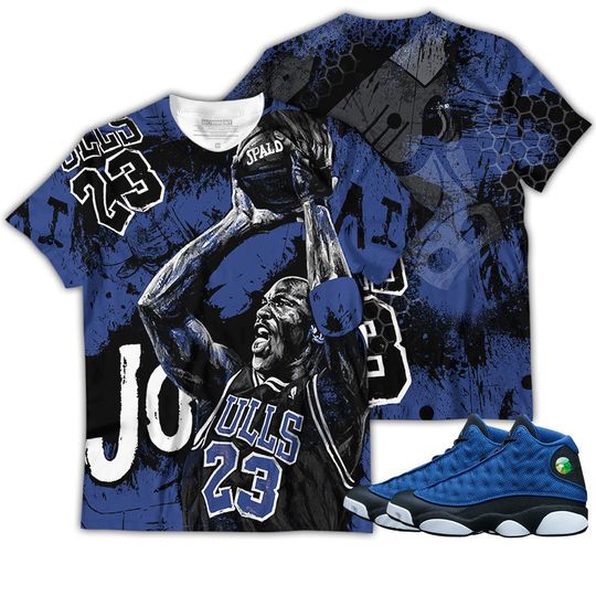 Shirt To Match Jordan 13 Brave Blue