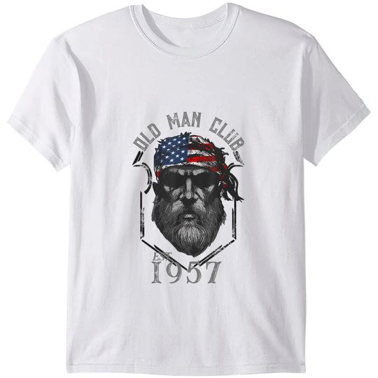Mens Old Man Club: Established 1957 T-Shirt