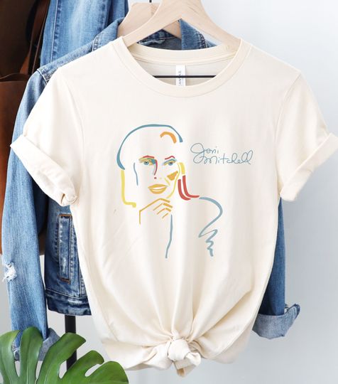 Joni Mitchell tshirt for women and men vintage inspired concert tee case of you t shirt