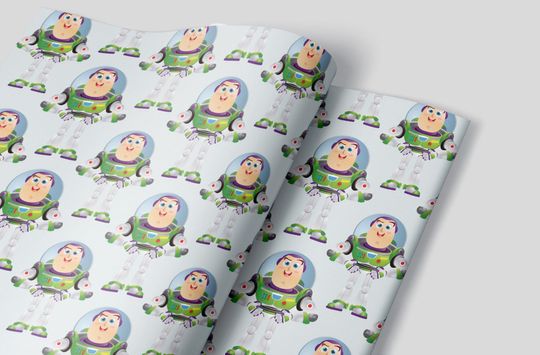 Buzz Lightyear Wrapping Paper Sheets