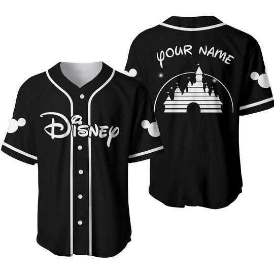 Disney Baseball Jersey Custom Name, Baseball Lovers