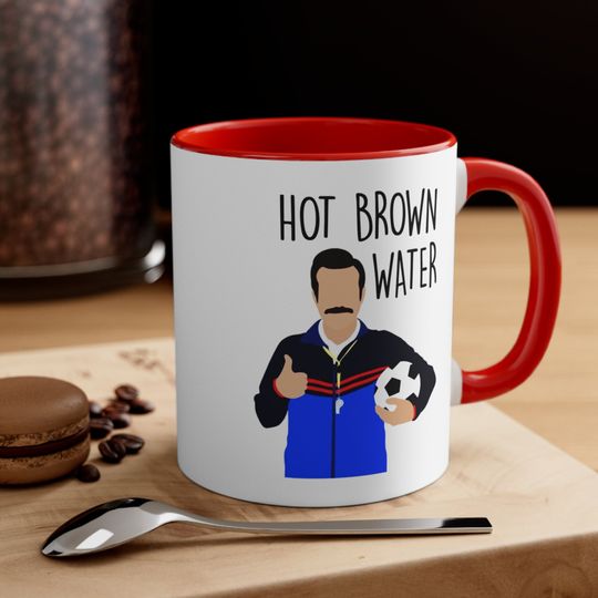 Hot Brown Water Mug