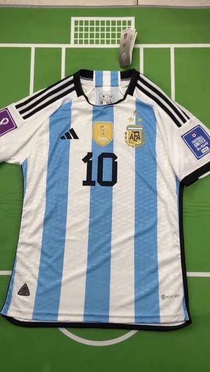 3 Stars Argentina 2022 Football/Soccer Jersey, Argentina Messi Jersey