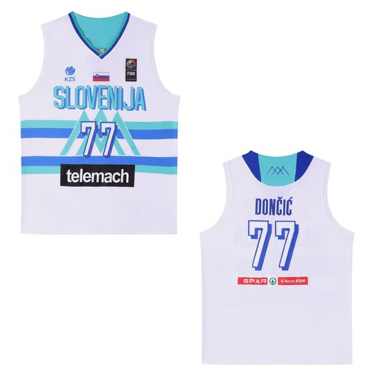 Luka Doncic Slovenia 2021 Basketball Jersey