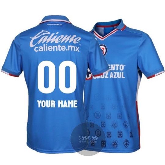 Cruz Azul Home Custom Name /23 Fan Jerseys