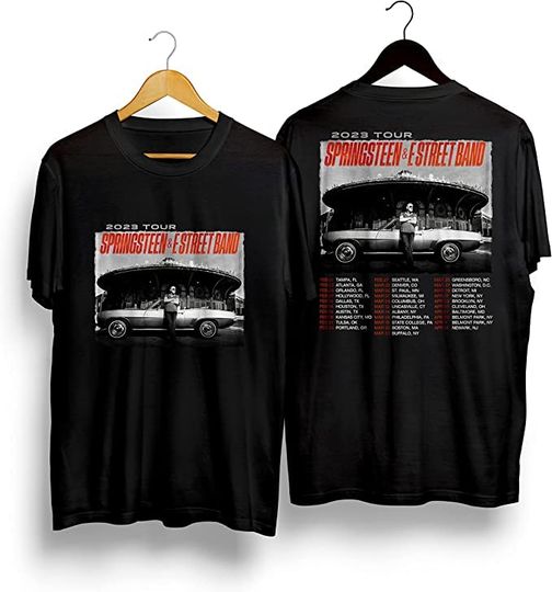 Bruce Springsteen and The E Street Band 2023 Tour Shirt, Bruce Springsteen 2023 Concert Shirt