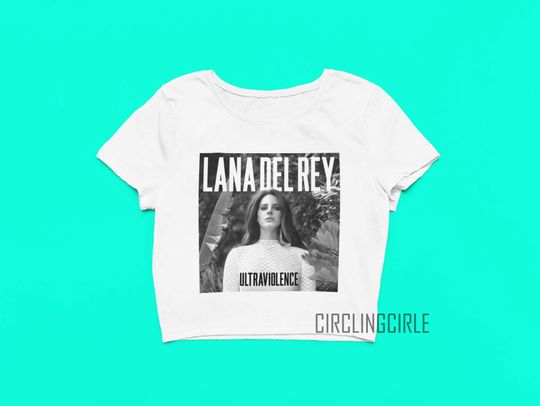 Lana Del Rey Crop Top Lana Del Rey Shirt