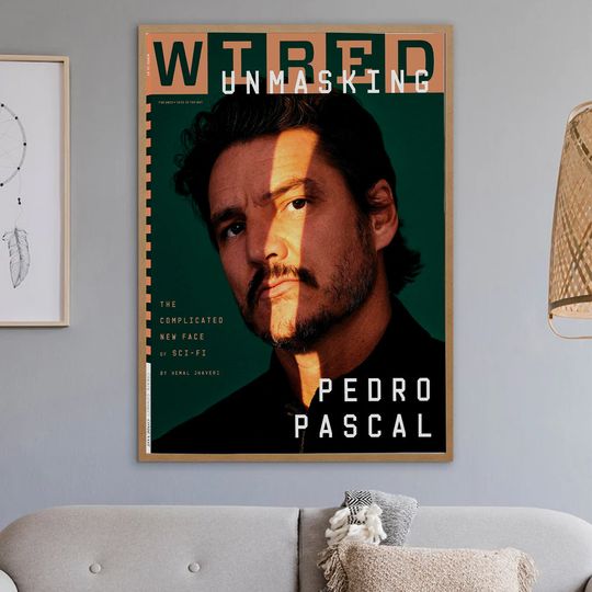 Pedro Pascal Magazine Poster