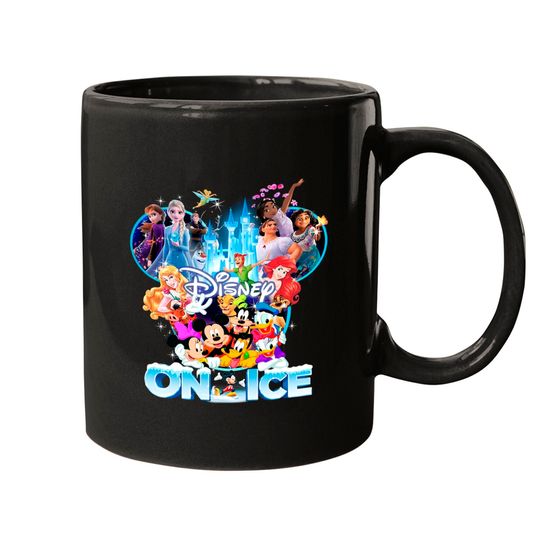 Disney On Ice 2023 Mugs, Mickey & Friends Frozen Encanto on Ice Mugs, Family matching Mugs
