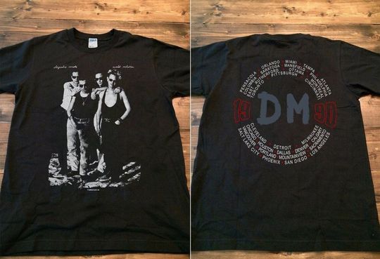 Vtg 90s Depeche Mode Violator US Tour Shirt