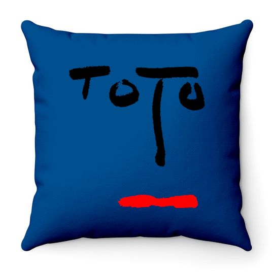 Vintage Toto Turn Back Throw Pillows, Toto Throw Pillows Fan Gifts, Toto Band Throw Pillows
