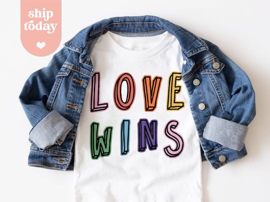 Love Wins Shirt Retro Love Shirt Pride Month Gift  Lgbt Pride Parade Shirt