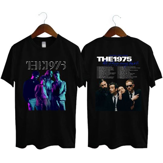The 1975 Band Shirt, The 1975 Tour T-Shirt, The 1975 Shirt Gift For Fans
