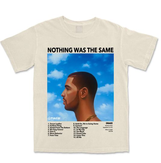 Nothing was the same Retro Album Music T Shirt