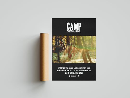 Childish Gambino 'Camp' Album Poster