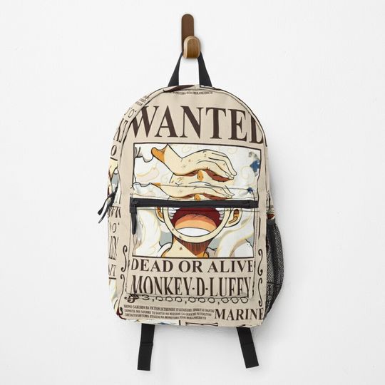 Wanted Luffy One Piece Backpack