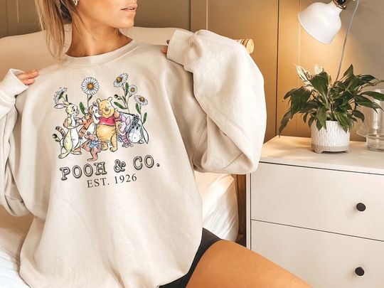 Vintage Pooh & Co est 1926 Sweatshirt, Winnie the Pooh Vintage
