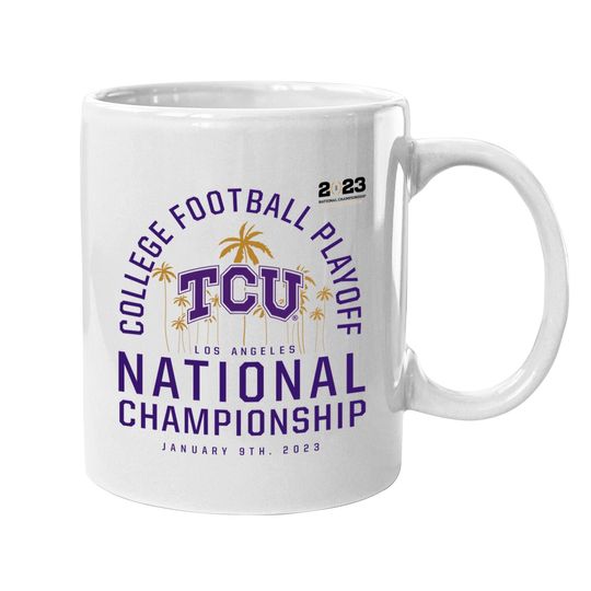 2022 TCU National Champions Mugs, TCU Horned Frogs Mugs