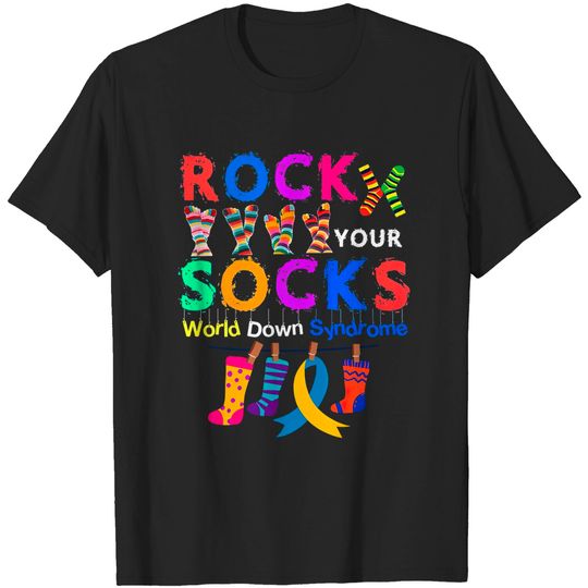 Rock Your Socks Down Syndrome Shirt, Down Syndrome Awareness Shirt, World Down Syndrome Day